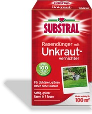 SUBSTRAL Rasendünger mit Unkrautvernichter