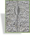 Gartenfackeln aus Edelstahl